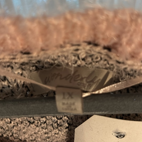 Wonderly Curvy NWT Pullover Animal Print Sweater size XL in excellent condition - Picture 4 of 6